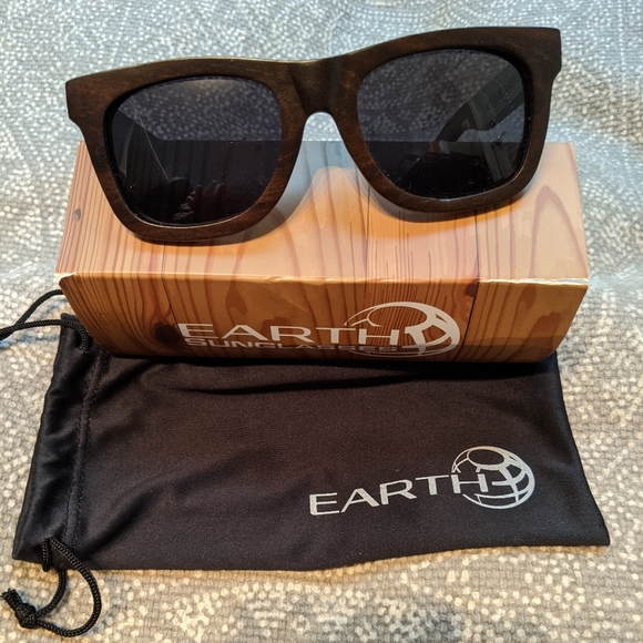 Earth Wood Panama Unisex Sunglasses - Never used ☀ - Picture 12 of 13